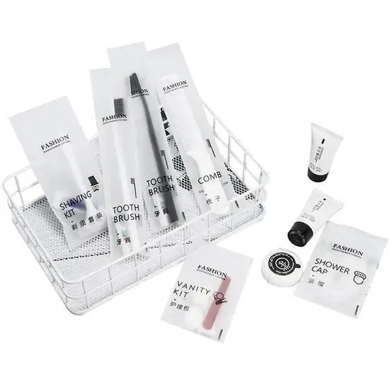Hotel Shaving Kit Mens Shaving Set Shaving Razor Set Leather Toiletry Kit - Image 4