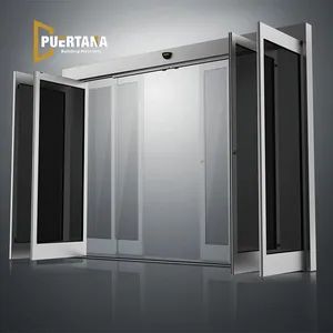 Escape Emergency Exit Automatic Aluminum Slide Panic Break-out Door - Image 2