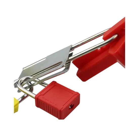 Premium Silver Steel Lockout Hasp for 32 Padlocks - Safety First - Image 4
