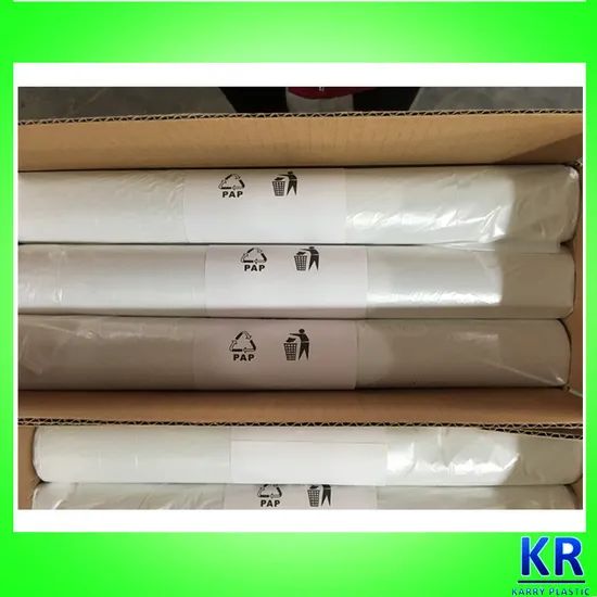 Strong HDPE C-Fold Garbage Bags Age Adult Capacity >10L Model NO. KR-B Handle Plat Bags HS Code 3923210000 Customized - Image 1
