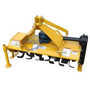 Rotary Tiller with Pto Drive and 3 Point Hitch for Agricultural Land Cultivation and Soil Preparation - Image 5