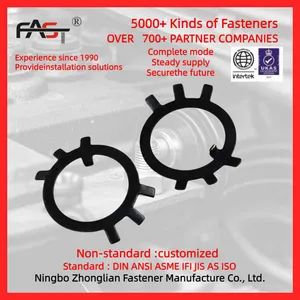 GB858 Plate Washer Spring Washers for Round Nuts Stainless Steel Stop Nuts - Image 2
