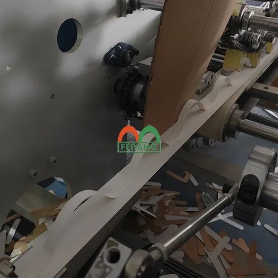 Sustainable Cardboard Box Handles Making Machine Origin China Model NO. FY-10A Trademark FEIYANG Driven Type Mechanical Service One-Stop - Image 4