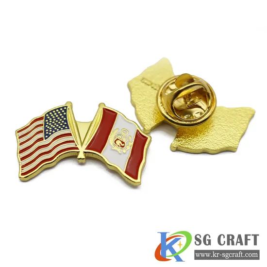 Factory Custom Enamel Pin Countries Flag Pin Badge Type Badge Material Metal Origin Zhongshan Trademark OEM ODM HS Code - Image 4