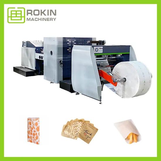 Automatic Craft Paper Bag Making Machine - Image 2
