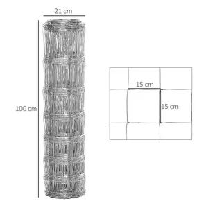 Zinc Coated Chain Link Mesh Fence for Cattle Sheep Paddock and Farm Security - Image 6