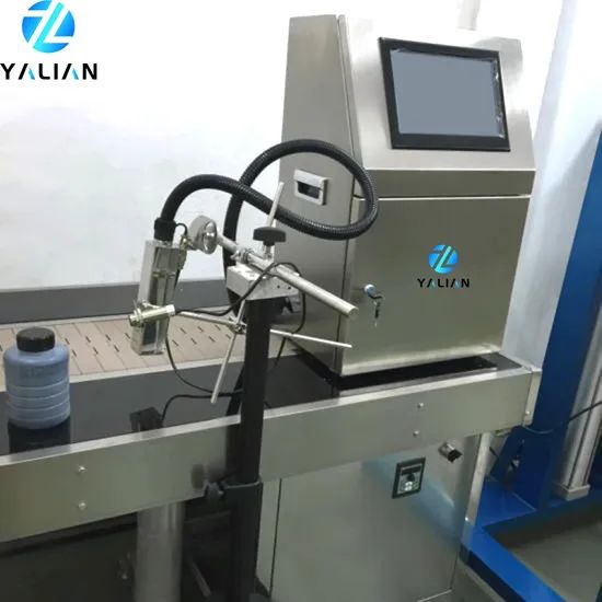 Continuous Label Printers Inkjet Date Printing Machine Weight 60kg Supplies Ink Model NO. YMS Packaging Box Voltage 110-220V - Image 5