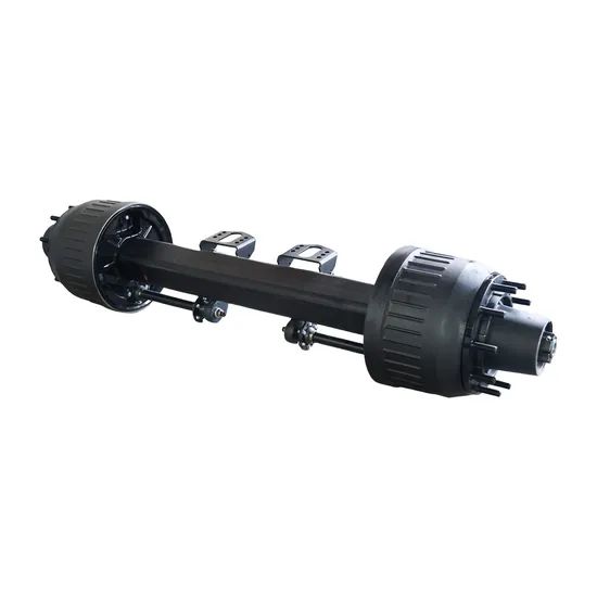 Heavy-Duty 3 Axle Logging Semitrailer Hydraulic Steering Trailer Rear Axle - Image 3