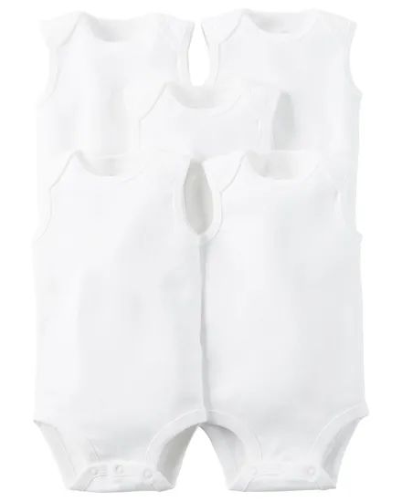 Sleeveless Original Bodysuit MOQ 500PCS Type Romper Color White Origin China Style Casual Gender Unisex Model NO. CB001 Technics - Image 1