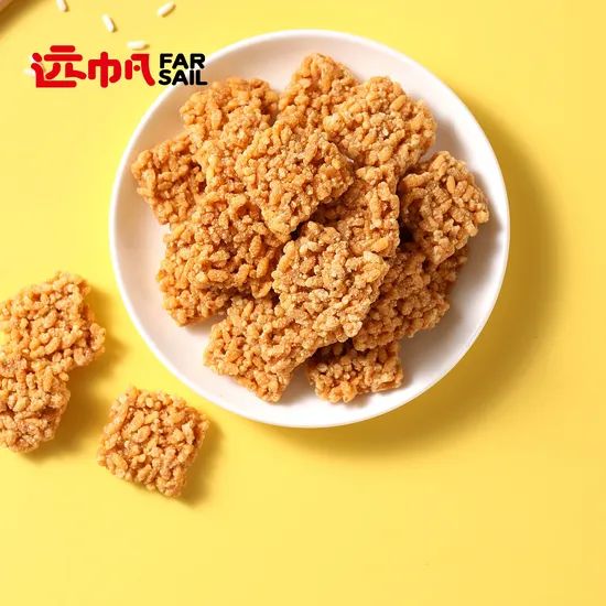 Tasty Crispy Rice Cracker Chips Grain Snack Chinese Guoba Flavor Rice Crust - Image 5
