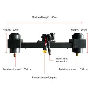 Solar Panel Cleaning Washing Machine Automatic Brush with Double Head Robot Battery - Image 2
