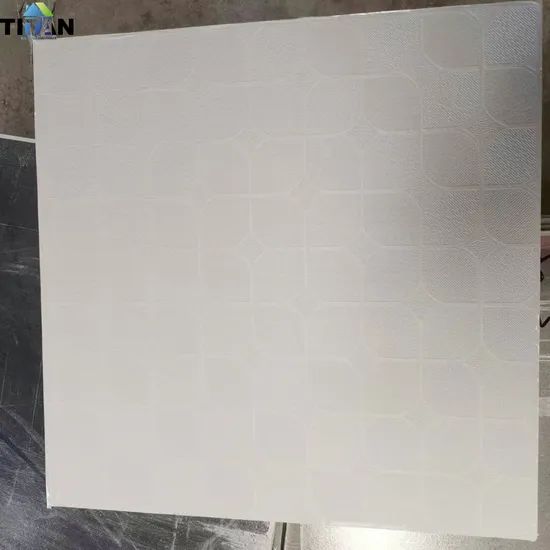 Plasterboard Ciling PVC panel 6060 Integrated Suspended Ceiling Hanging ...