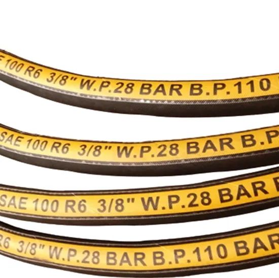 Reliable Hydraulic Hoses Manufacturer Sanyeflex R1 R2 R3 R4 R5 R6 R7 Industrial Machine and Mining Equipment Marine System Hose Fi - Image 1