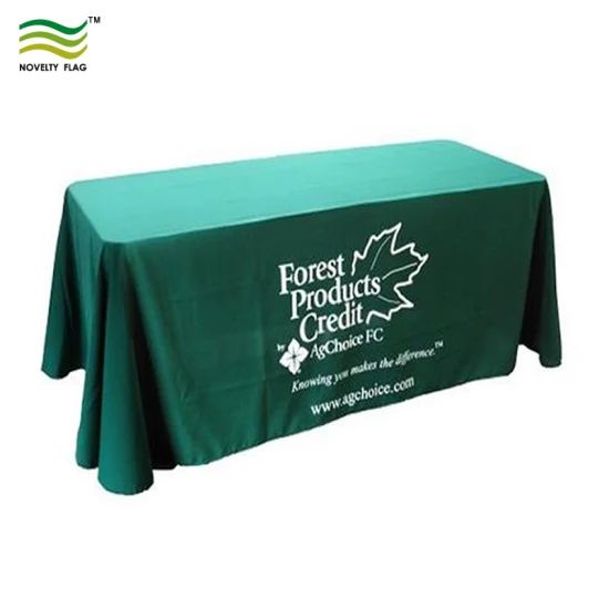 Trade Show Event Tablecloth Table Throw Tablecover Polyester - Image 1