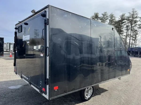 Enclosed Trailers 2021 Mission Trailers 101×12 Aluminum 2-Place Crossover/Hybrid w/Blackout PKG - Image 4