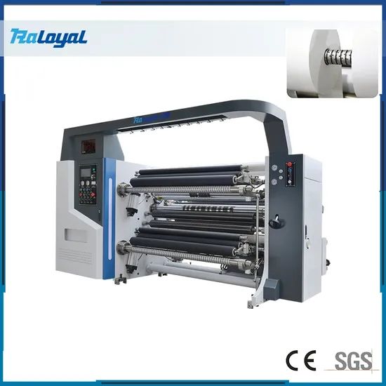 Factory Sale Self-Adhesive Label Stock Silicone Release Paper Slitting Rewinding Machine - Image 1