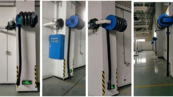 Blue Color Cheaper Manual Control Treatment Equipment Exhaust Extraction System - Image 2