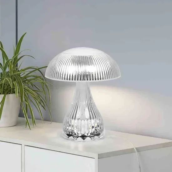 USB Transparent Crystal Jellyfish LED Table Lighting Light Lamp (SH6011) - Image 4
