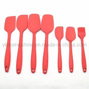 Silicone Kitchen Utensils Cooking Set Utensils Kitchenware MOQ 2000PCS Origin China Size 24.5X6cm Weight 40g/PC HS Code 3924100000 - Image 2