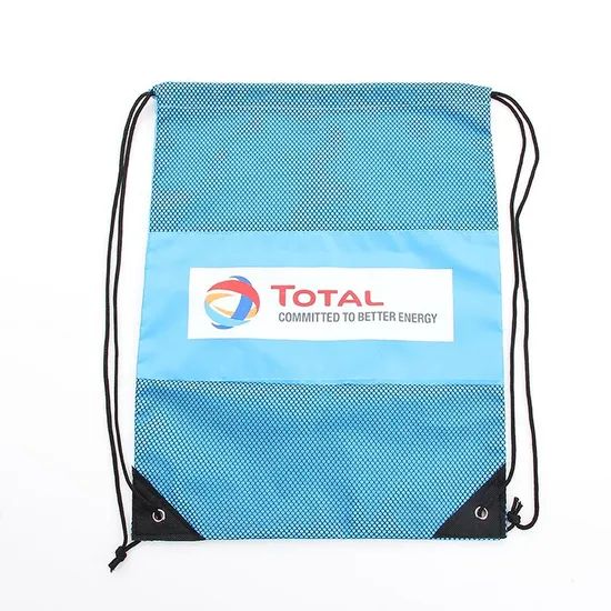 Promotional Custom Nylon Mesh Sport Drawstring Bags Color Pink Weight 120g Capcity 5-10kgs Logo Customized Type - Image 1