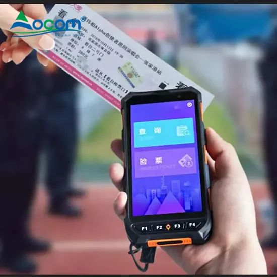 Factory 1/2D Code Scanning Android Rugged Phone Waterproof Smartphone with NFC Pdas for Industry - Image 4