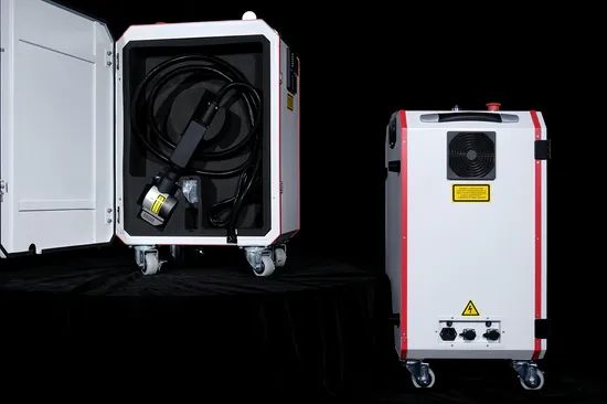Pulse Laser Cleaning Machine for Resin Oil Stain Rust Coating Material - Image 1