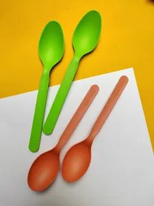 Biodegradable Tableware Cpla Spoons Compostable Origin China HS Code 4823690000 Specification Customize Trademark Tiptopak or Custom Logo - Image 6
