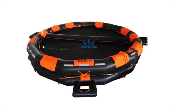 100 Persons Open Reversible Inflatable Life Raft Solas Life Raft Fitting Equipment a Pack or B Pack HS Code 89071000 Origin Jiangsu, China - Image 2