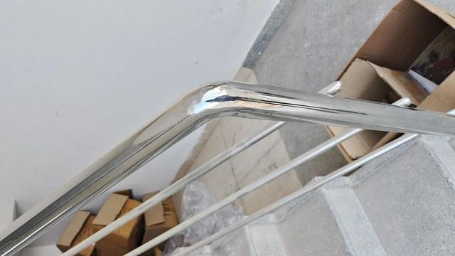 Stainless Steel Balcony Railing Color Silver Height 3 Feet Position Bridge Usage/Application Home Handrail Profile - Image 9