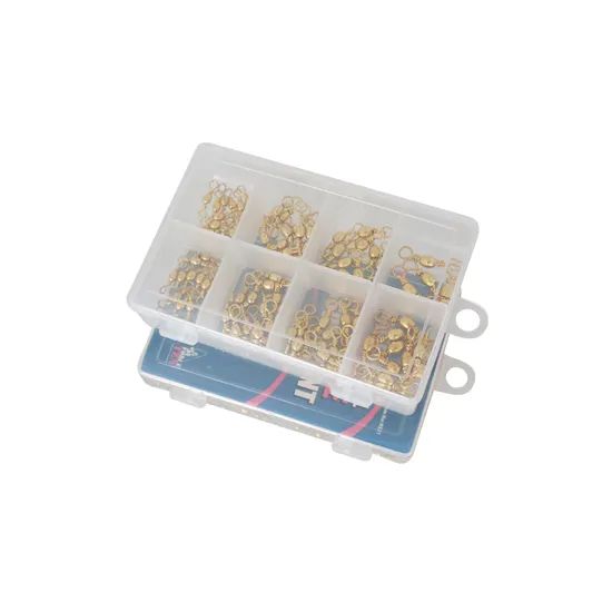 Stainless Fishing Swivel Kit Set Barrel Swivels #2/#4/#6/#8 OEM Yes Parts No Brand OEM Color White Material PVC Origin - Image 4