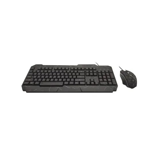 China Factory Cheapest Colored Crack Panel Keyboard Wired Gaming Keyboard and Mouse - Image 6