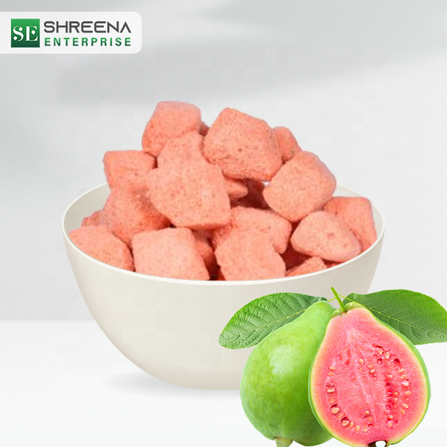 Top Freeze Dried white and pink Guava Natural Organic Fresh Fruit Snack FD Dried Fruit In Bulk Vacuum Packaging - Image 4