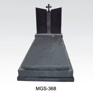 Tombstone Rounding Hs Code Cross Design Granite Tombstone Memorial for Cemetery Model NO. 368 ...
