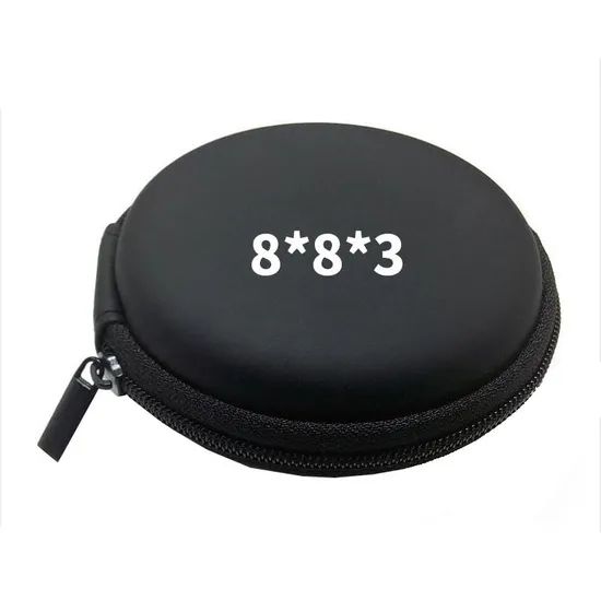 Custom Logo Durable EVA Earphone Case Pouch for Wireless Earbuds Storage and Portable Protection - Image 4