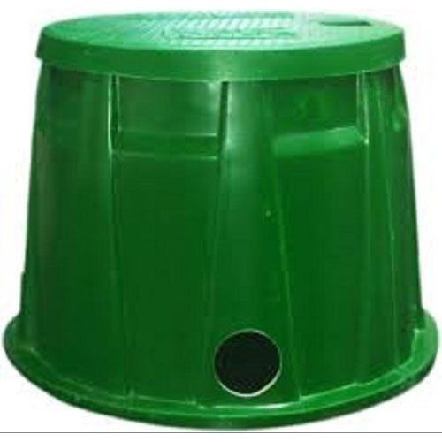 FRP Green Earthing Pit Covers Color Green Material FRP Head Shape Round Diameter 6 - 12 Inch Usage/Application Pit - Image 1