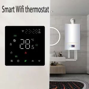 Programmable LCD Display Touchscreen Underfloor Heating Temperature Controller - Image 3