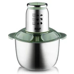 Household Commercial Electric Cooking Machine, Meat Grinder, Large Capacity Mincing Machine, Garlic Machine, Meat Beater 5L - Image 5