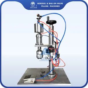 Semi--Auto Aerosol Can Filling Machine Warranty Period 1 Year Filling Material Liquid Automation Level Semi-automatic Filling Machine Type - Image 3
