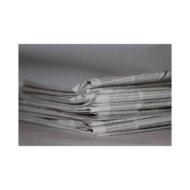 Over Issued Newspaper/News Paper Scraps/OINP/Paper Scraps - Image 1