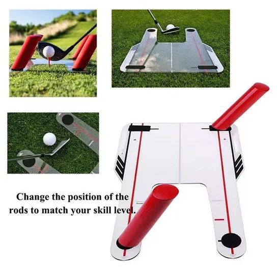 Training Aids Sports Equipment Golf Putting Alignment Mirror Size M Sample Yes MOQ 100PCS Material PC Origin China Condition New - Image 3