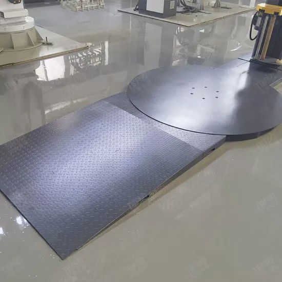 Smart Professional Plastic Turntable Pre-Stretch Film Wrapping Packing Packaging Machine - Image 3