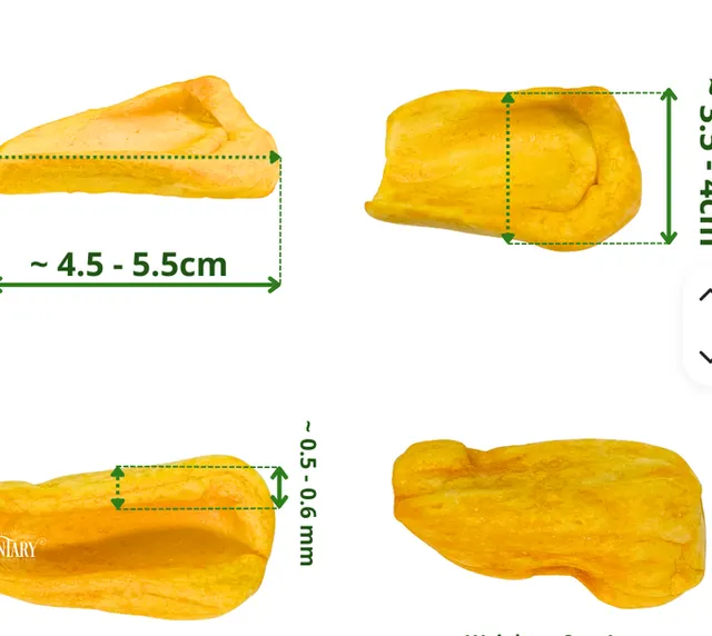 Customizable Bulk Vacuum Pack Sliced Fried Jackfruit Snack Chips Dried Style Sweet Taste Ready Eat Vietnam 100% Jackfrui - Image 2