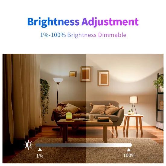 Smart LED Bulb with Mobile Control and Infinite Color Options - Image 6