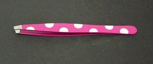 High Quality Transfer Printing Eyebrow Tweezers Slanted Tips Jf15310 - Image 1