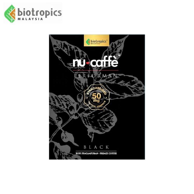 Malaysia Nu-Caffe Instant Black Coffee with Tongkat Ali Extract Without Creamer Sachets In a Box - Image 4