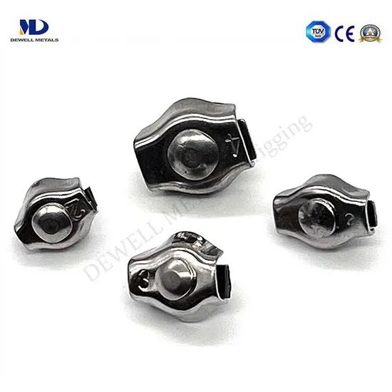 AISI316 AISI304 Stainless Steel Lifting Fitting Clamp Italian Type Wire Rope Clips - Image 6