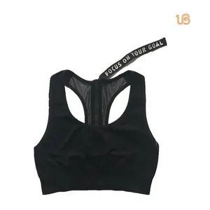Nylon Performance Running Bra Top Nylon and Lycra Running Sports Bra - Image 1