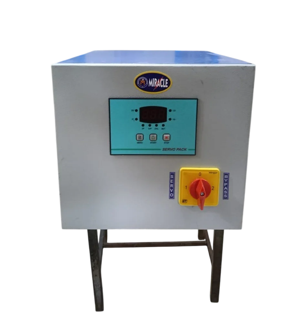 Single Phase Air Cooled Servo Stabilizer Capacity 5 KVA Frequency 50 Hz Phase Single Phase Brand Miracle Power Input Voltage 240 - Image 3