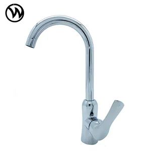 Lead Free Family Sanitary Popular Kitchen Mixer Curved Faucets - Image 1