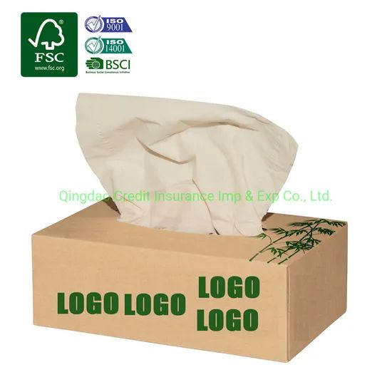 Natural Bamboo Facial Tissue Paper Soft Facial Tissue Paper GSM 15g Trademark OEM Layer 2/3/4ply Disposable Yes Core Without - Image 2